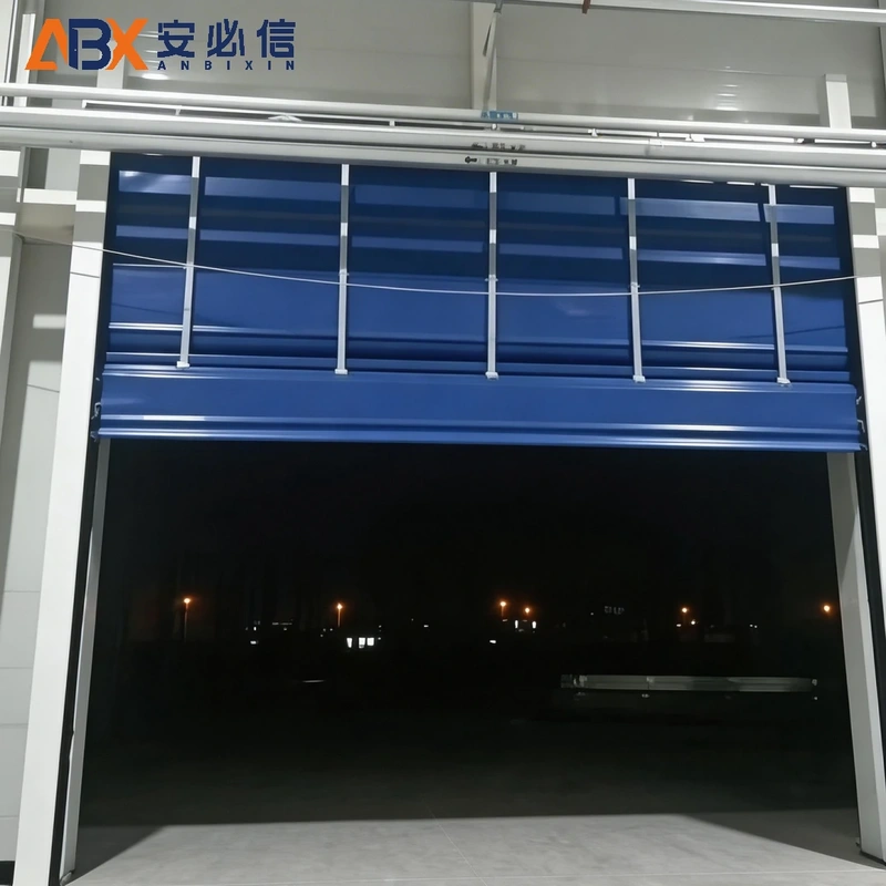 定西PVC堆积门